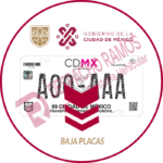 Baja De Vehículo De La Cdmx 2026